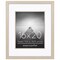 Americanflat 16x20 Picture Frame with Decorative Inner Mat Accent - Use as 11x14 photo frame with the Mat or as 16x20 frame without the Mat - Statement Frame with Polished Plexiglass